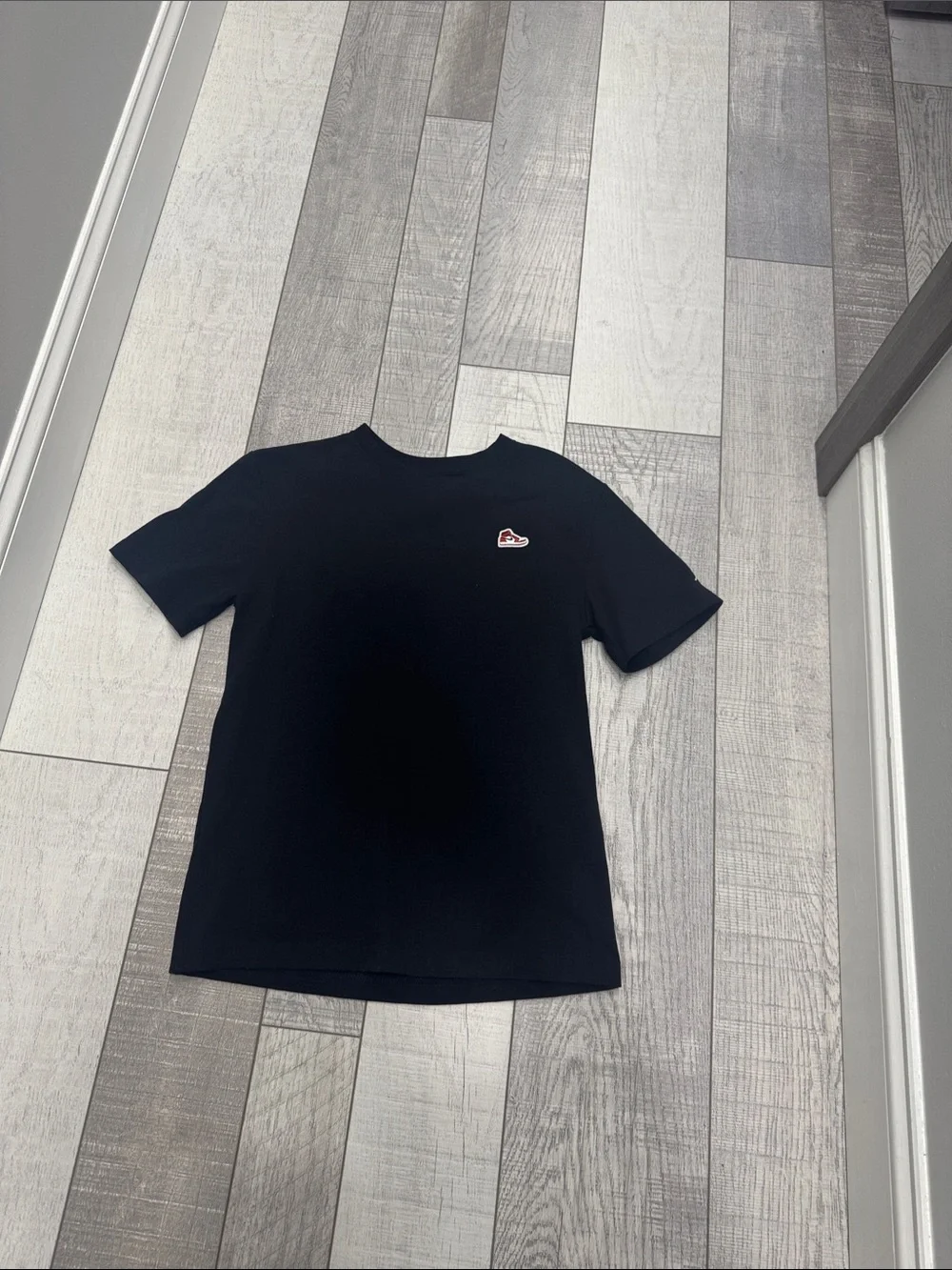 Jordan Kids' Black Sweatshirt and Jogger Set with White Jumpman